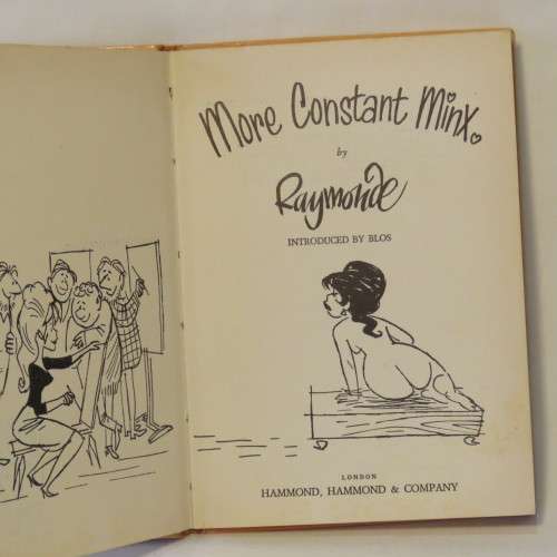 Vintage cartoon hardcover - More constant MINX - 1961