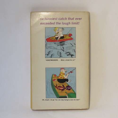 Vintage cartoon softcover by Hal Sherman - Fishing for Laughs