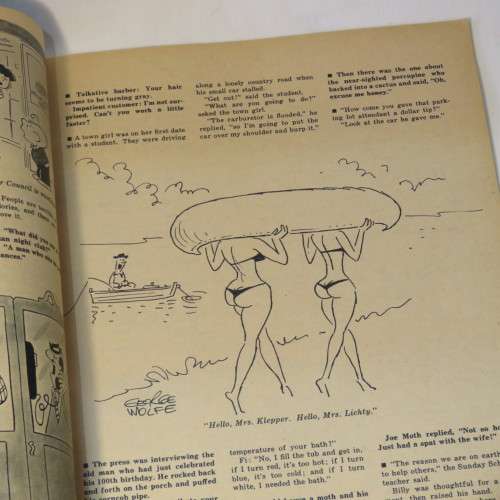 For Laughing out loud Jan-Mar 1963 Cartoon and joke book - DELL 07-280-303