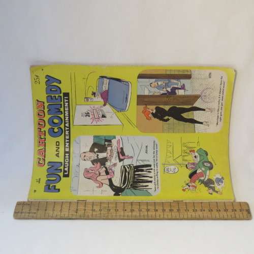 Cartoon fun and comedy #7 spring 1967 Cartoons, Jokes and girls