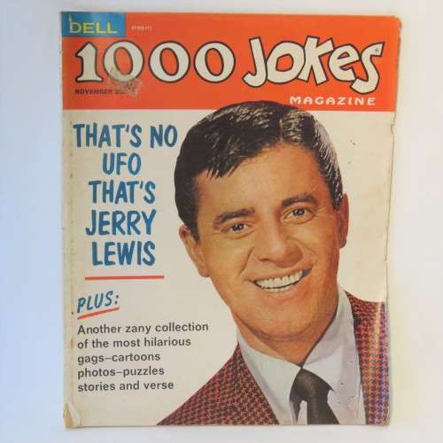 1000 Jokes magazine 1967 cartoon and joke magazine