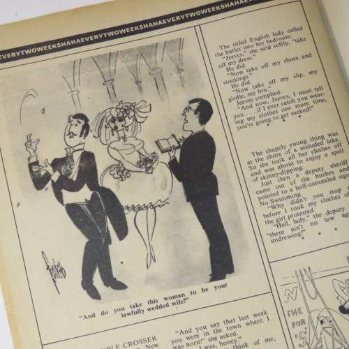 Ha Ha Cartoon and joke book no 12 - Good condition - Minor faults