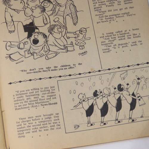 Ha Ha Cartoon and joke book no 12 - Good condition - Minor faults