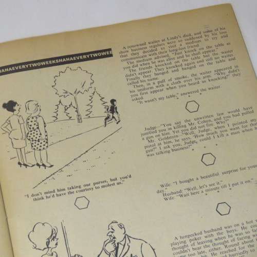 Ha Ha Cartoon and joke book no 12 - Good condition - Minor faults