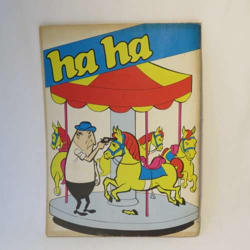 Ha Ha Cartoon and joke book no 12 - Good condition - Minor faults