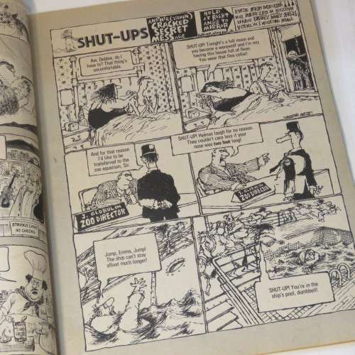 Cracked Magazine collectors edition Shut-Ups - September 1980
