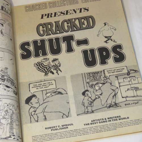 Cracked Magazine collectors edition Shut-Ups - September 1980