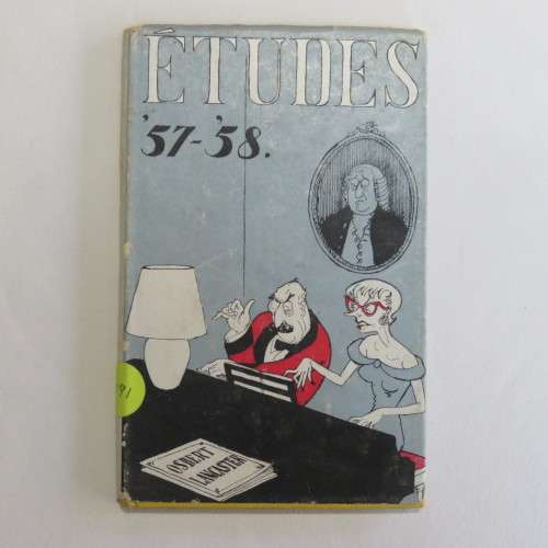 Etudes - Vintage pocket cartoon book - 1958 - Hardcover