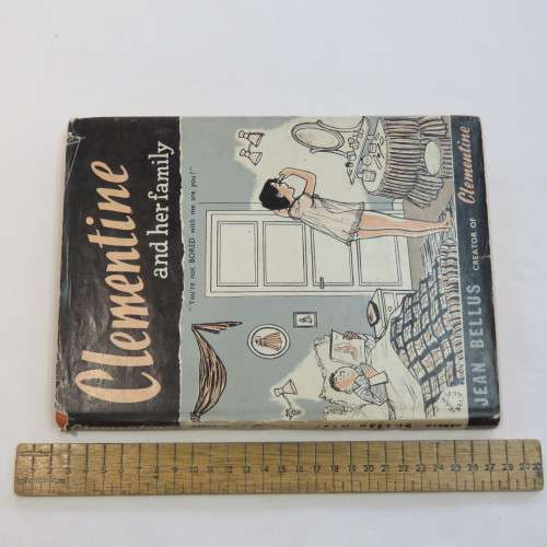 Clementine and her family 1959 cartoon book