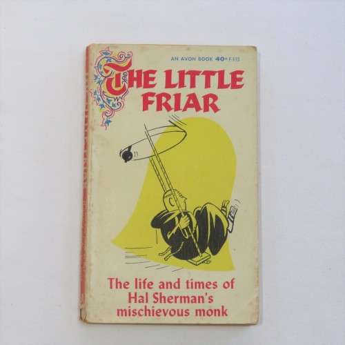 Vintage cartoon softcover - The little Friar by Hal Sherman 1961