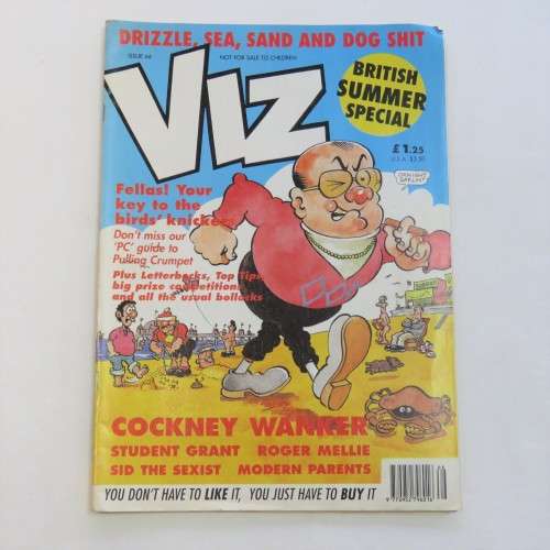 VIZ - Issue 66 British summer special cartoon and joke book - Good condition