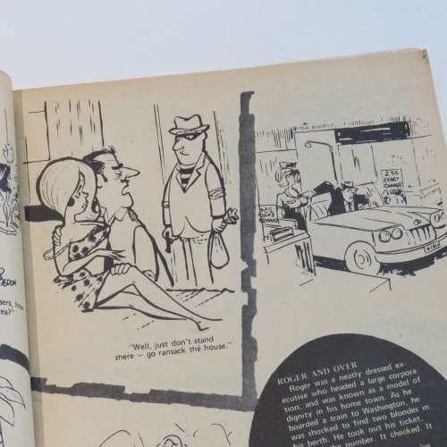 Comedy Parade Cartoon and Joke book - Loose outer cover - May 1972