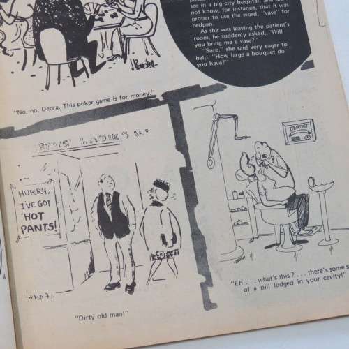 Comedy Parade Cartoon and Joke book - Loose outer cover - May 1972