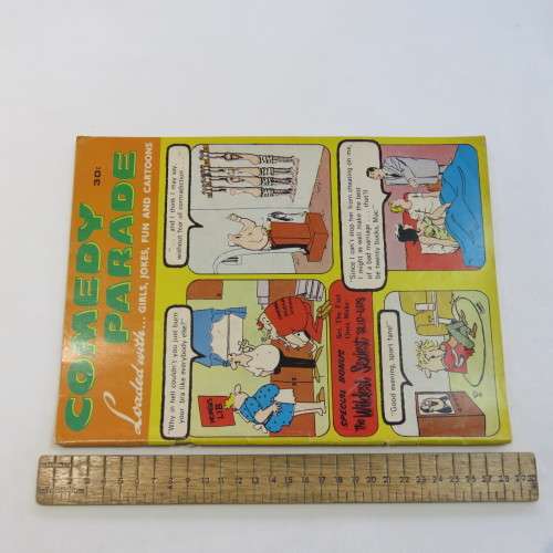 Comedy Parade Cartoon and Joke book - Loose outer cover - May 1972