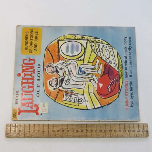 For Laughing out loud cartoon and joke book - September 1963 - Vintage - Good condition