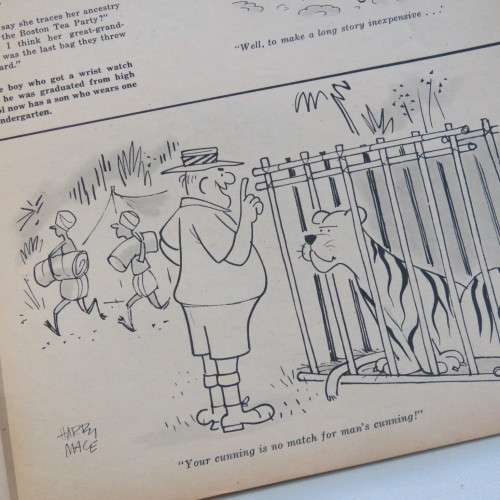 For Laughing out loud Jan-Mar 1960 Cartoon and joke book - Well used but intact
