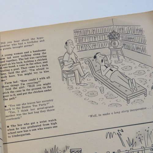 For Laughing out loud Jan-Mar 1960 Cartoon and joke book - Well used but intact