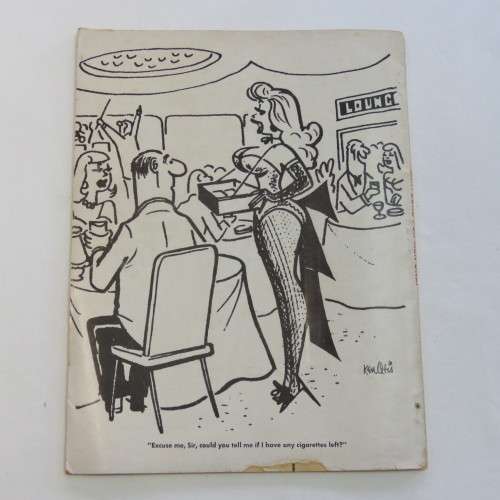 Cartoons for Men only - October 1959 Joke and cartoon book - Minor paper problems
