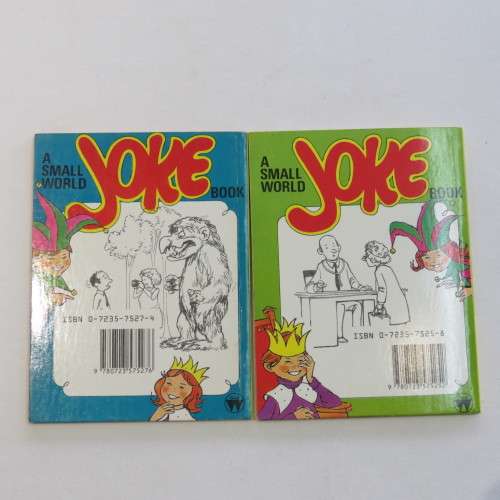 A small world joke book - 2 book from 1983 - Cartoons and Jokes