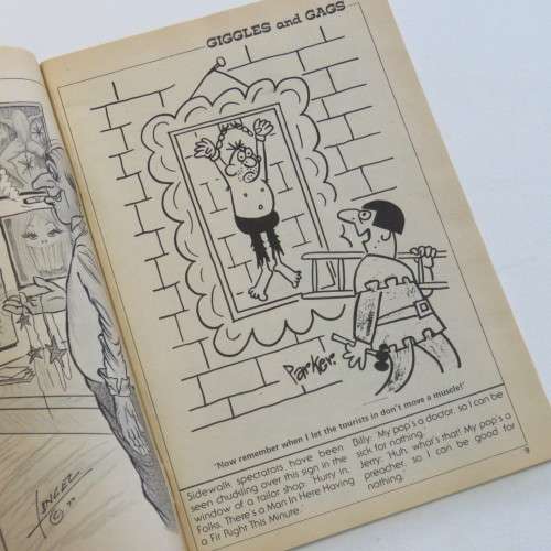 Giggles and Gags no 17 and no 57(well used) free