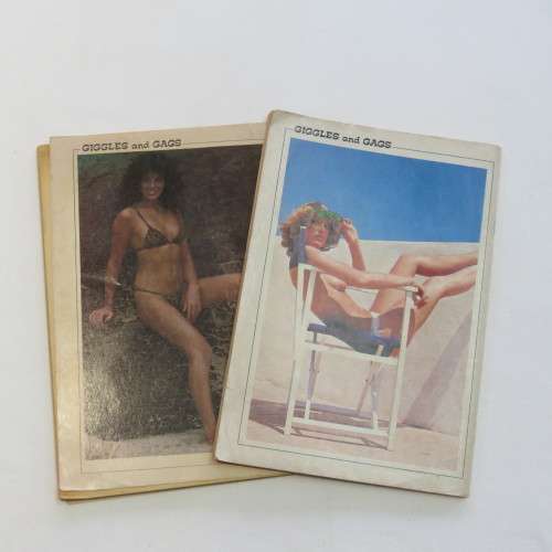 Giggles and Gags no 17 and no 57(well used) free