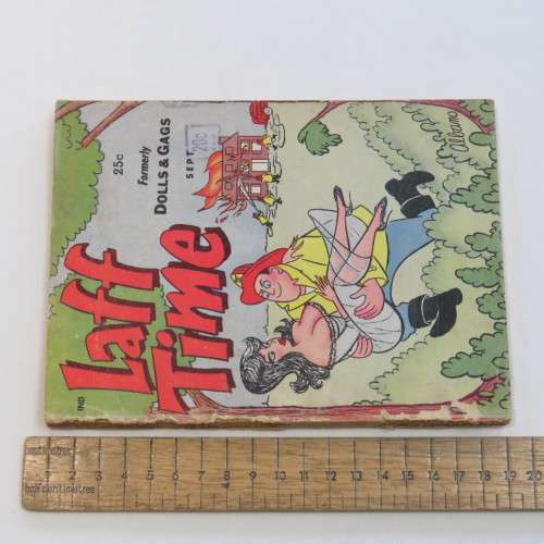 Laff time - Sept 1963 Vol 6 no 12 - Spin damaged