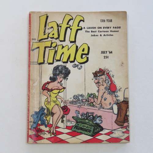 Laff Time cartoon book - July 1964
