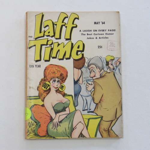Laff time cartoon book - May 1964