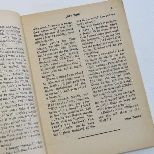 Laff time cartoon book - May 1964