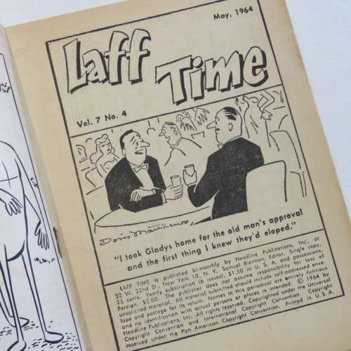 Laff time cartoon book - May 1964