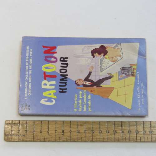 Vintage cartoon book - Cartoon humor 1959 issue - Cartoons from national press