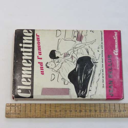 Vintage Cartoon book Clementine and I`amour - Hardcover - 1961 issue