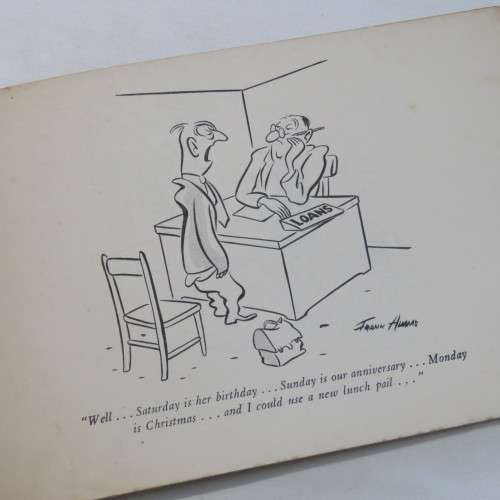 Vintage cartoon book The ya just untwist by Franc Adams - 1951 issue