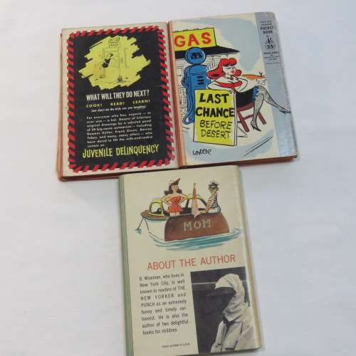 Lot of 6 vintage cartoon books - Loose covers/pages