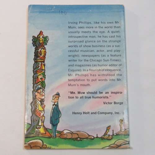 The Strange world of Mr.Mum by Phillipe first edition 1959