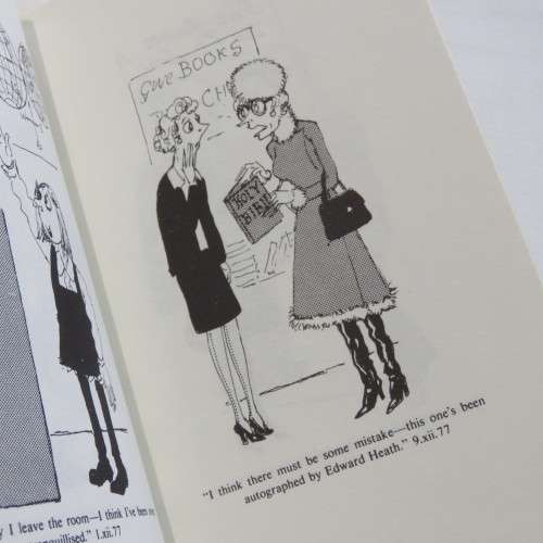 Ominous Cracks - Cartoons by Osbert Lancaster 1979 issue hardcover