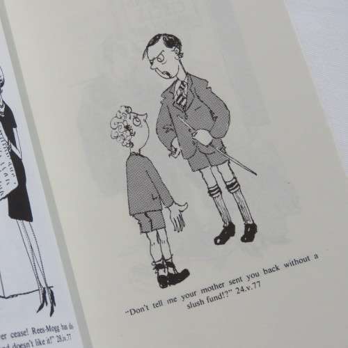 Ominous Cracks - Cartoons by Osbert Lancaster 1979 issue hardcover