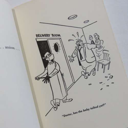Vintage cartoon book congratulations you`re a Grandparent - 1959 issue