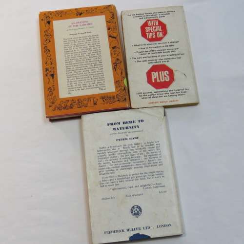 Lot of 3 vintage joke and cartoon books