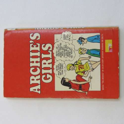 Vintage cartoon book Archie`s Girls 1973 issue