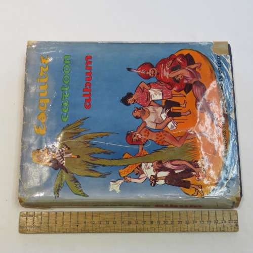 Esquire cartoon album 1958 hardcover - Dust cover damaged