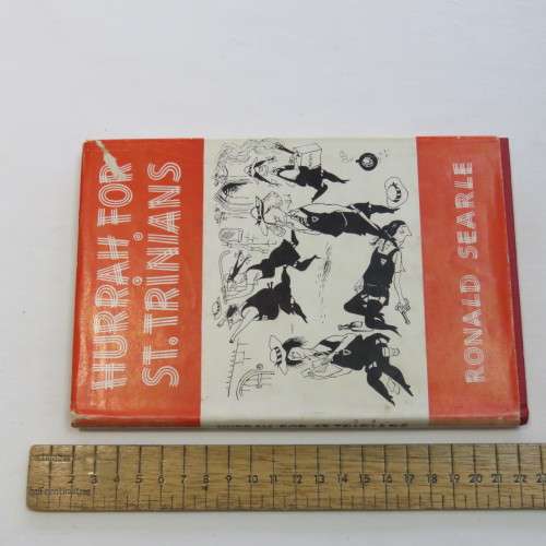 Hurrah for St.Trinians by Ronald Searle cartoon book 1954 issue hardcover