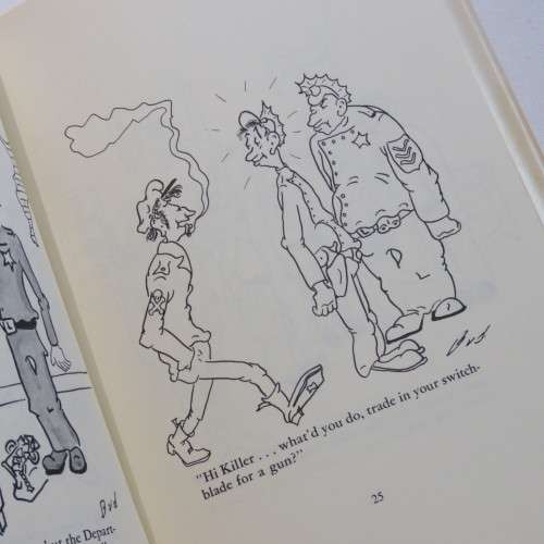 Vintage cartoon book A Policeman`s Lot by Bud Irwin - Issued 1968