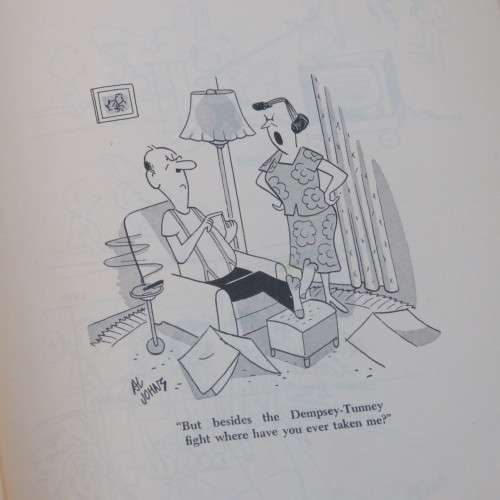 Vintage cartoon book Honey I`m Home! from the Saturday Evening Post 1955 First issue