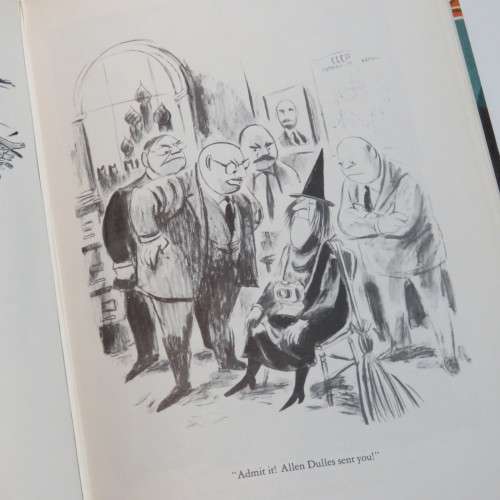 Vintage cartoon book The Dedini gallery 1961 issue with dust cover