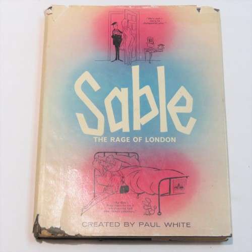 Cartoon Book - Sable - The rage of London - 1962 first issue