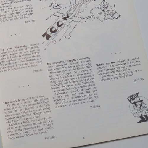 Pick of Piker cartoon and joke book Best pieces early 1980`s from finance week