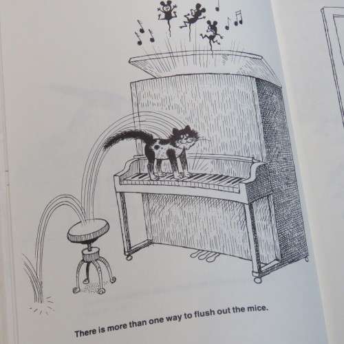 The Calculating cat returns - Eric Gurney cartoon book - Excellent condition 1979 first issue