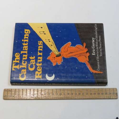 The Calculating cat returns - Eric Gurney cartoon book - Excellent condition 1979 first issue
