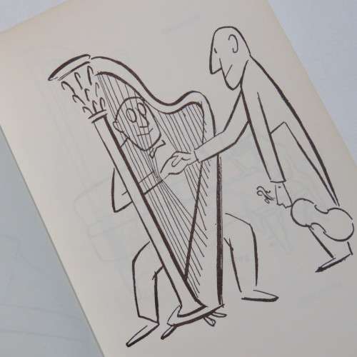 Kleine Nachtmusik hardcover cartoon book 1958 issue music related cartoons